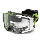 Motocross Helmet Clear Goggles Racing Anti-UV Eyewear For Motorcycle Off Road ATV Quad Dirt Bike