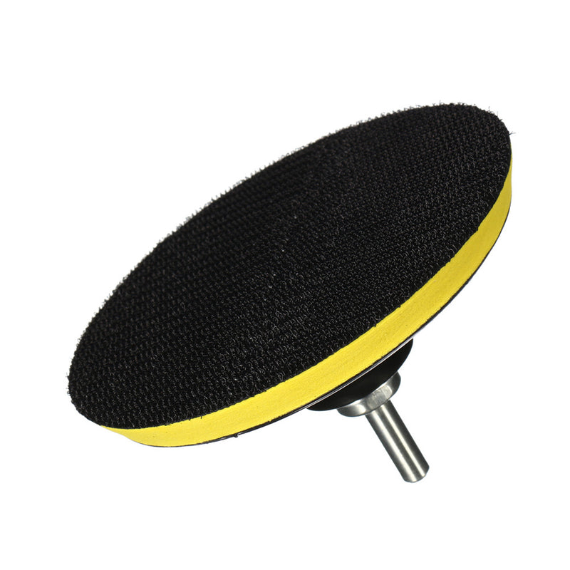 50pcs 125mm Sanding Disc Sandpaper with Backing Pads Grinder Sanders Drill Adaptor Polishing Pad