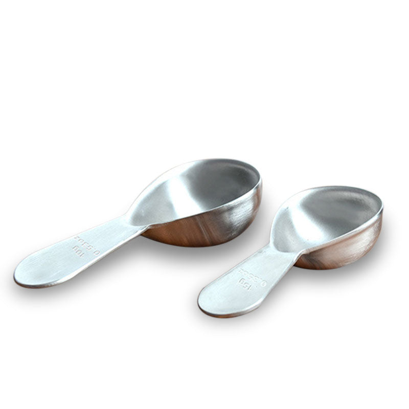 1pcs Coffee Scoops Spoon Stainless Steel 15/30ml Measuring Tablespoon Cafe Sugar Tea Spoon