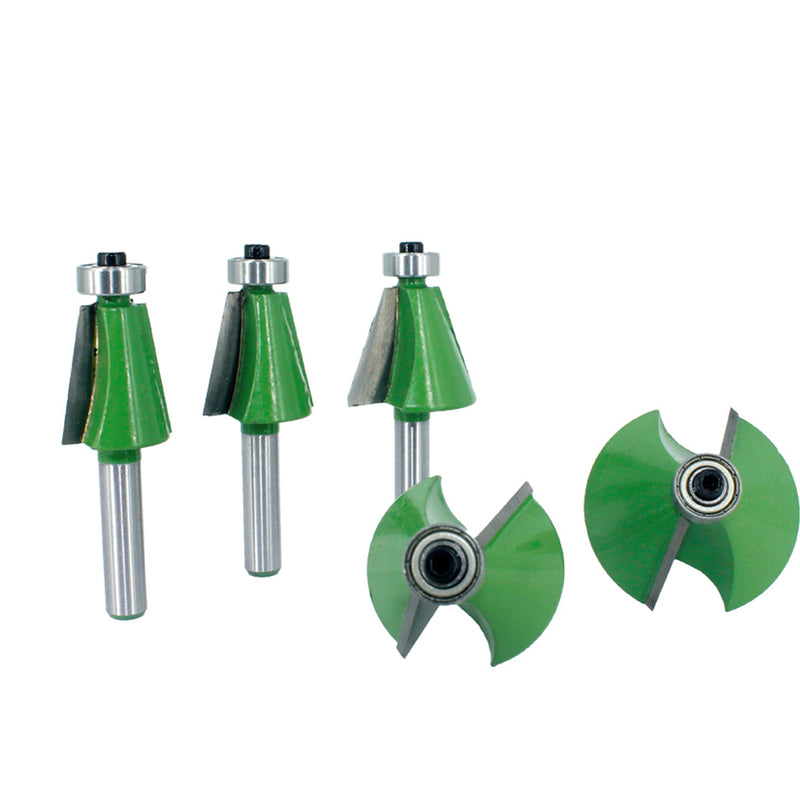 1/2 Inch Shank 11.25-45 Woodworking Router Bit Chamfer & Bevel Edging Cutter Bits