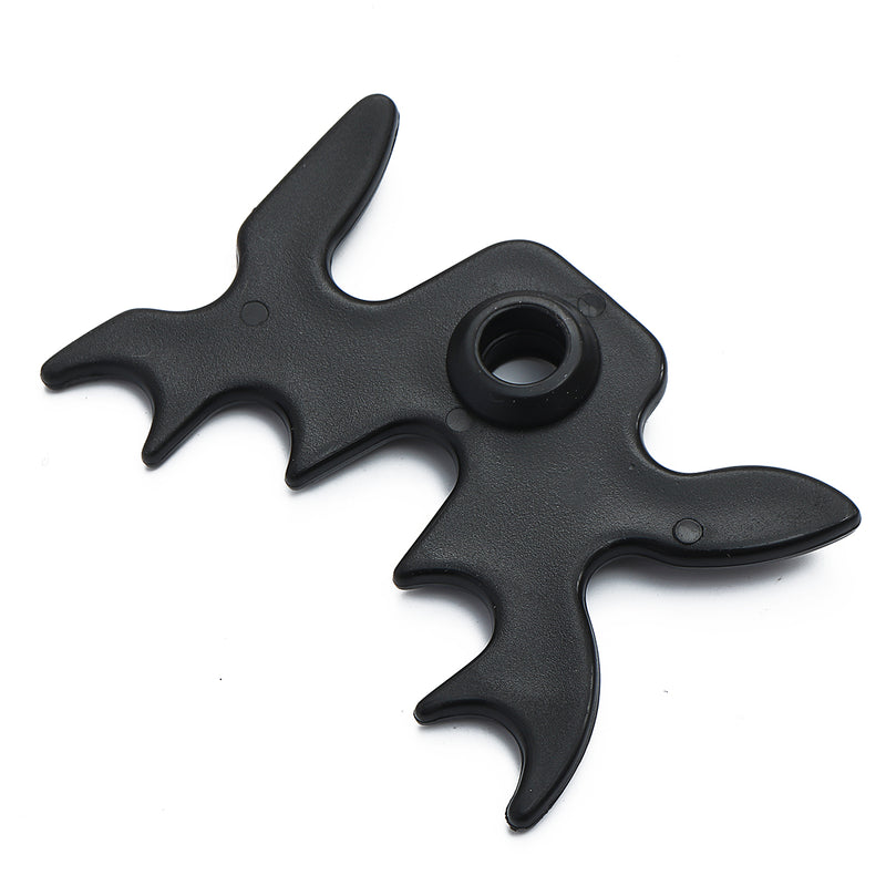 Black Wooden Bridge Cue Stick Billiard Cue Rack Pool Rack Rest for Snooker Slip-On Spider Sports