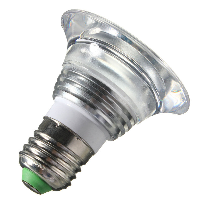 E27/GU10 4W Color Changeing RGB LED Magic Bulb Lamp Spotlightt Remote 85-265V