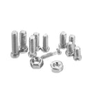 Suleve MXSS7 600Pcs Stainless Steel M1/1.2/1.4/1.6 Small Screws Nut for Watches Clocks Mobile 2-4mm