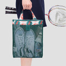 Honana HN-TB25 Travel Mesh Organizer Bag Fashion Large Beach Toiletry Storage Tote Bag