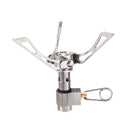 Outdoor Portable Mini Folding Cooking Stove Ultralight Pocket Camping Picnic Gas Burner