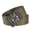 125cm AWMN S05-1 3.8cm Tactical Belt Quick Release Cobra Buckle Adjustable Men Wowen Nylon Belts