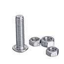 Suleve MXSS4 500PCS M3 M4 M5 304 Stainless Steel Hex Socket Head Cap Bolts Screw Nut Kit Set