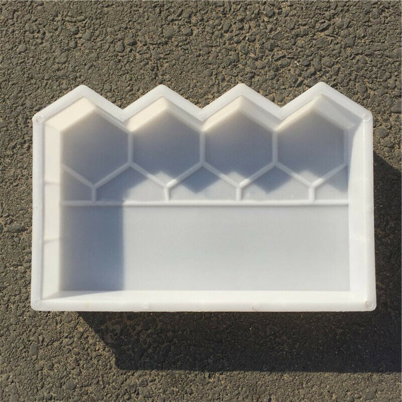 Big Garden DIY Plastic Path Maker Mold Road Paving Cement Stone Mould Brick