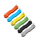 AOTDDOR Aluminum Double Open Key Clip DIY Keychain Storage EDC Tool