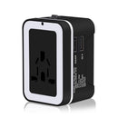 Bakeey 2.4A Worldwide Travel Multifunction Dual USB Charger Global International Universal Socket Converter Adapter for Phone Tablet Camera for Samsung Xiaomi Huawei
