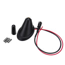 Car Universal Vehicle 3cm Short Rod Roof Antenna + Raku 2 Sockets with Amplifier Set