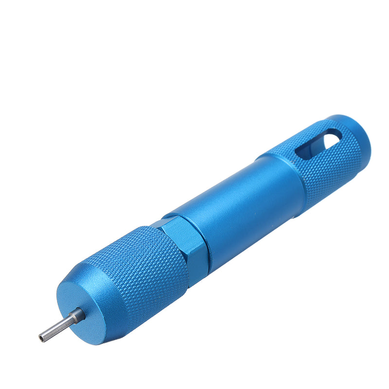Airsoft 12g CO2 Wireless Cartridge Charger Portable Fill Adapter w/ 0-1500 Pressure Gauge