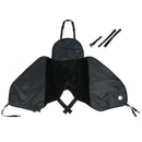 420D Waterproof Fleece Lined Motorcycle Scooter Electric Bike Leg Cover Thermal Apron Winter Warmer Bib Knee Blanket Windproof Protector
