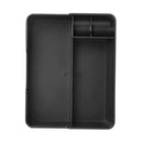 Car Center Armrest Console Tray Storage Box with Coin and Sunglass Holder for Tesla Model 3
