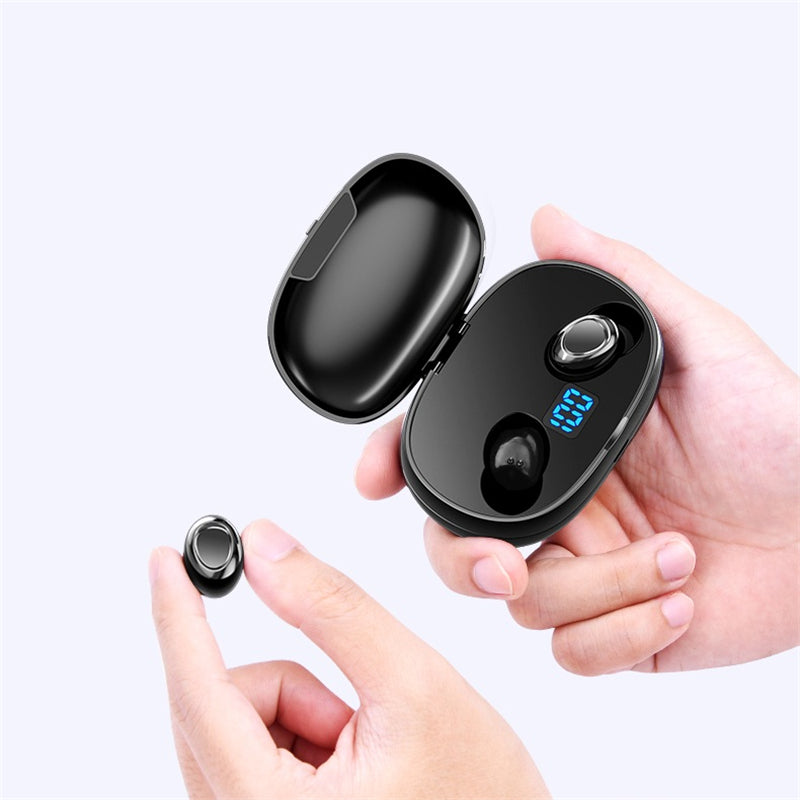 Bakeey T3 TWS bluetooth 5.0 Earphone 6D HiFi Stereo Sports Earbuds Bilateral Calls Headphone with 2500mAh Power Bank