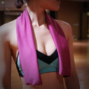 KCASA 30x90cm 16 Microfiber Portable Quick-drying Sports Towel Travel Jogger Cloth Camping Swimming Gym Washcloth