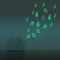 Honana DX-164 12Pcs Fluorescent Glow Musical Note Wall Sticker Home Bedroom Decor