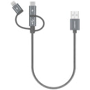 Momax DX2 3A 3 in 1 Type-C Lightning Micro-USB Fast Charging Data Cable For iPhone 8Plus 11 Pro Huawei P30 Pro Mate 30 5G Xiaomi 9Pro Redmi K30