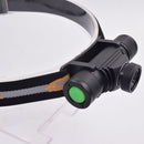 XANES D20 600LM XPG2 LED 6 Modes Zoomable Stepless Dimming USB Charging Interface IPX6 Headlamp
