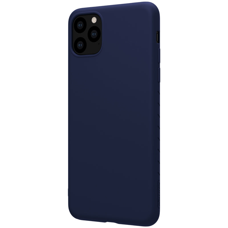 NILLKIN Smooth Shockproof Soft Rubber Wrapped TPU Protective Case for iPhone 11 Pro Max 6.5 inch