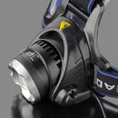 XANES 568D 650LM T6 LED HeadLamp Waterproof 3 Modes Telescopic Zoom Rechargeable Running Camping Cycling Light
