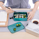 Jordan&Judy 1.4L Aluminum Lunch Box Bento Case Food Meal Container Camping Picnic