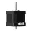 HANPOSE 17HS4401S-D150S Double Shaft 48mm Nema 17 Stepper Motor 42 Motor 42BYGH 1.6A 45N.cm 4-lead for CNC Laser 3D Printer
