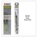 M&G MG007 20 Pcs/box Gel Pen Refill Office Signature Rods Red Blue Black Ink Refill Office School Stationery Writing Supplies