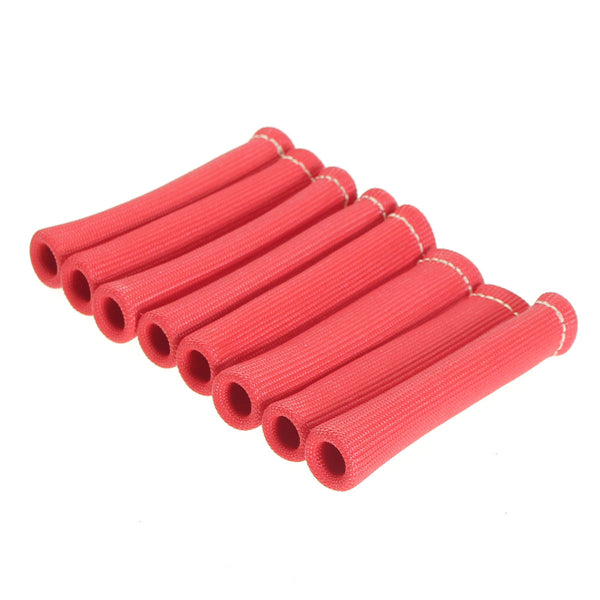 8pcs 16cm Spark Plug Heat Ignition Wires Protector Sleeve Cover