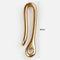 3 Sizes Solid Brass KeyChain Key Ring Belt U Hook Wallet Chain Key Clip Hook