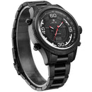 WEIDE 6306 Dual Display Digital Watch Alarm Calendar Luminous Display Stainless Steel Sport Watch