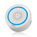 868.4MHz Z-Wave Sensor USB Siren Light Sound Alarm System Detector 500Series
