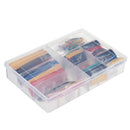 328Pcs Heat Shrink Tube Sleeving Wrap Wire Car Electrical Cable Tube kits Polyolefin 8 Sizes Mixed Color 2:1