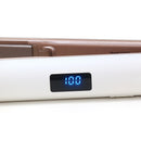2 in 1 Hair Straightener Ceramic Temperature Control Flat Iron Digital Anti Static