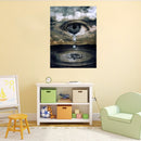 5D Diamond Painting Rhinestone Full Mosaic Craft Eye With Tears Cross Stitch Home Decorations