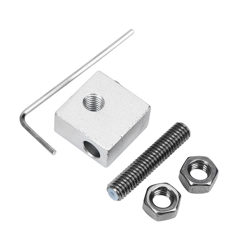 MK9 Heating Block + Hotend Silicone Case + 1.75mm Nozzle + Cleaning Drill Tool Kit