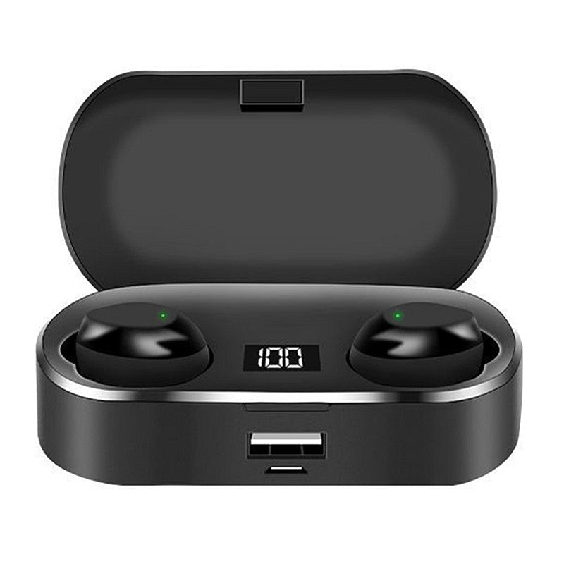 X36 Digital Display bluetooth 5.0 Headphones Touch Large Capacity TWS Sports Wireless Stereo Earphone with 2600mAh Power Bank