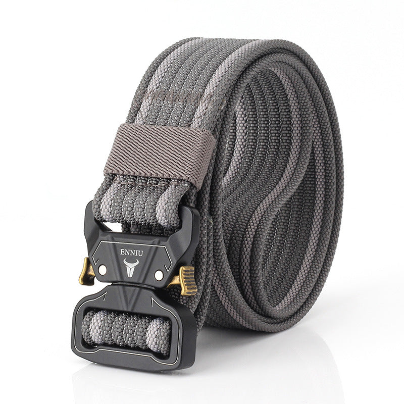 125cm ENNIU TB16 3.8cm Tactical Belt Metal Quick Release Military Army Fan Leisure Hunting Nylon