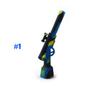 Silicone Water Pipes Weed Handheld Pipe with Metal Bowl