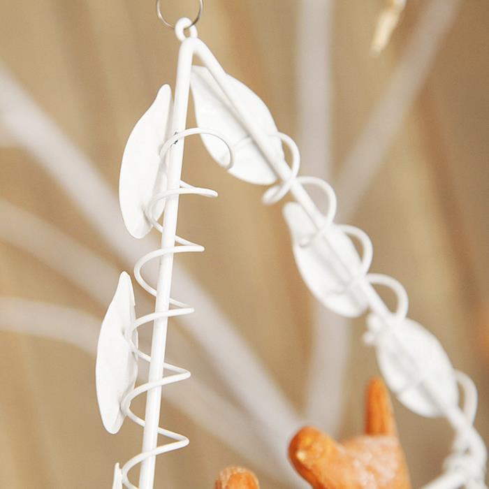 Honana DX-203 Creative Bird Handmade Metal Bells Campanula Home Decor Ornaments Iron Pendant