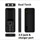 Bakeey H08 3.0 Inch 1800mAh Power Bank FM bluetooth Vibrator 4 SIM Card Quad Standby Feature Phone