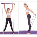 1PC Non-slip Lifting Barbell Fitness Yoga Bar Sports Gym Stretch Rope Stick Body Beauty Exercise Tools