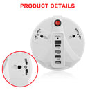 300W Car Power Inverter DC 12V/24V to AC 110V/220V Voltage 4 USB 5V 3.1A Converter
