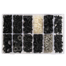 350pcs Plastic Car Repair Rivets Pin Fastener Screws Push Assortment Kit