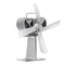 4 Small Blades Heat Powered Wood Stove Fan for Log Wood Burner Fireplace Eco Fan