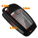 Full-Protective TPU Remote Key Cover Fob with Keypad Film For Audi A1 A3 A4 S3 S4 S5
