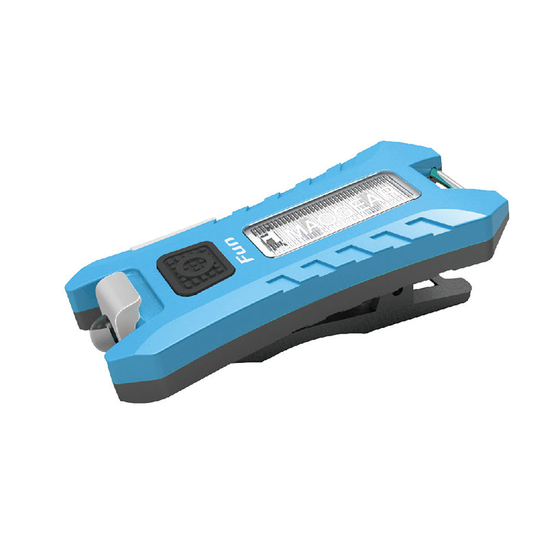 SUNREI Fun 40LM 6Modes USB Rechargeable KeyChain Light EDC LED Flashlight Black/Yellow/Orange/Blue