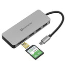 MantisTek H3 7-In-One Type-C to USB 3.0 4K Display PD Charge Hub TF SD Card Reader