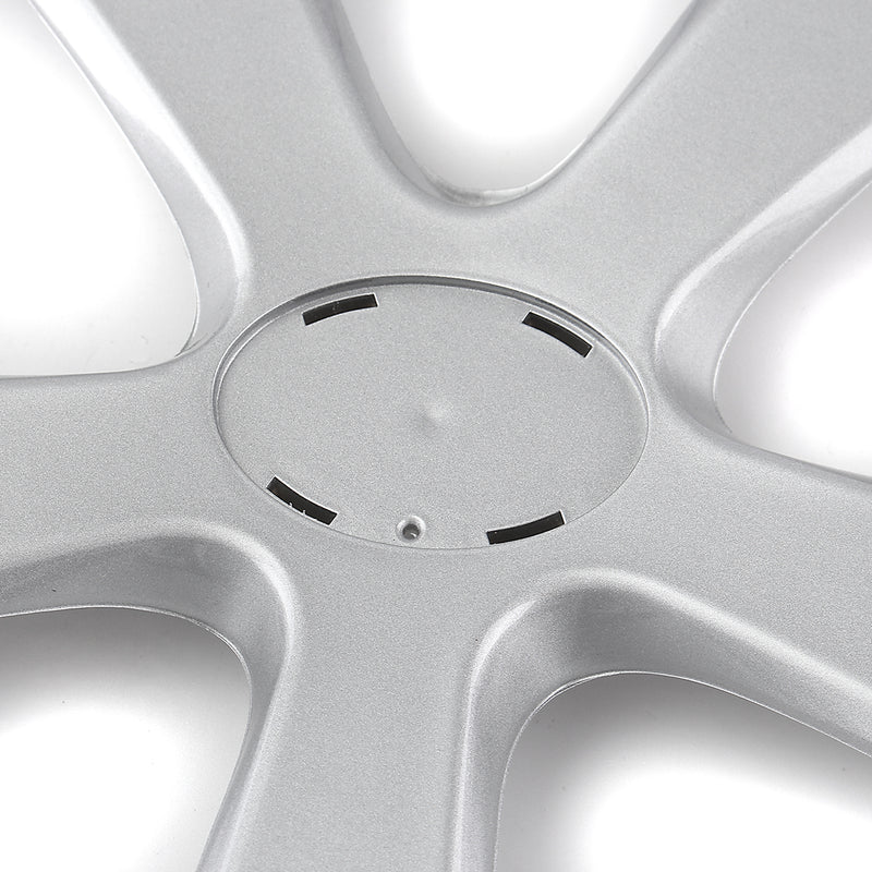 40.8cm Silver Plastic Car Wheel Tire Cover for Toyota Prius/Prius C 2012-2015