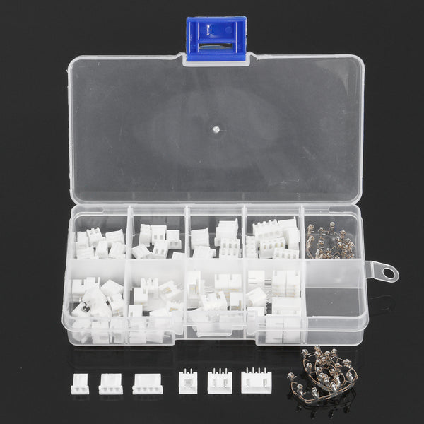 40 Set JST 2.5mm XH 2P 3P 4Pin Header Male Female Pitch Crimp Terminal Housing Wire Connector